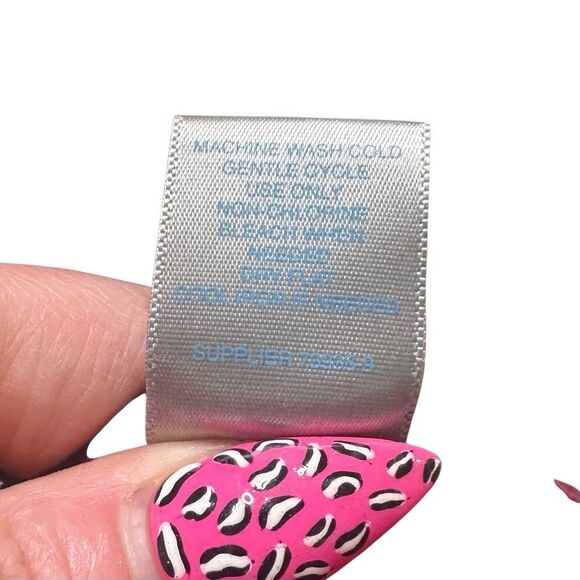 BELLE SKY Women's Burgundy Sleeveless Perforated Laser Cut Midi Dress Size XS - Picture 6 of 9